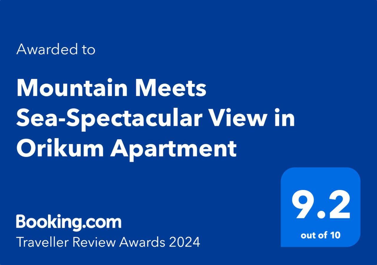 Mountain Meets Sea-Spectacular View In Orikum Apartment Zewnętrze zdjęcie